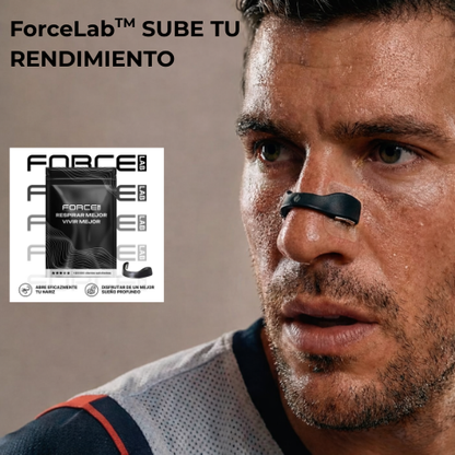 TIRAS NASALES MAGNÉTICAS ForceLab™ - MEJORA TU RENDIMIENTO Y RECUPERACIÓN