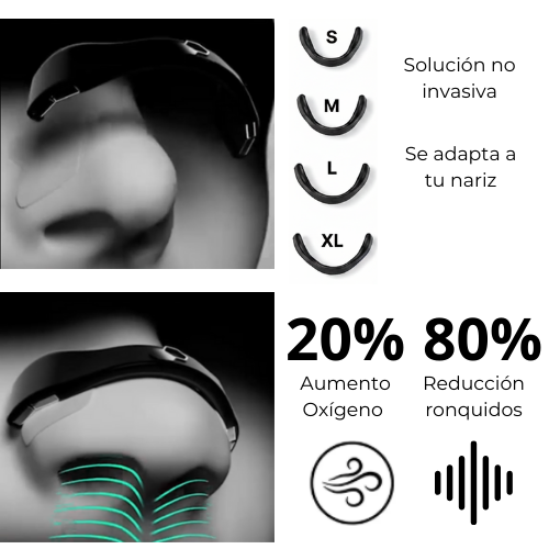 ForceLab™ KIT TIRAS NASALES MAGNÉTICAS PARA DORMIR MEJOR