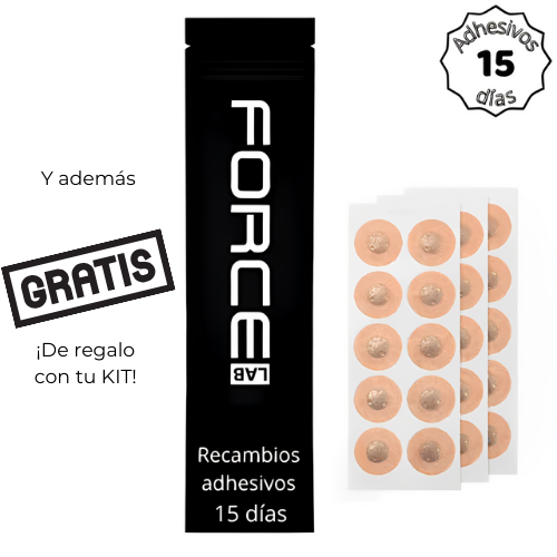 ForceLab™ KIT TIRAS NASALES MAGNÉTICAS PARA DORMIR MEJOR