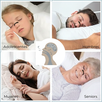 ForceLab™ KIT TIRAS NASALES MAGNÉTICAS PARA DORMIR MEJOR